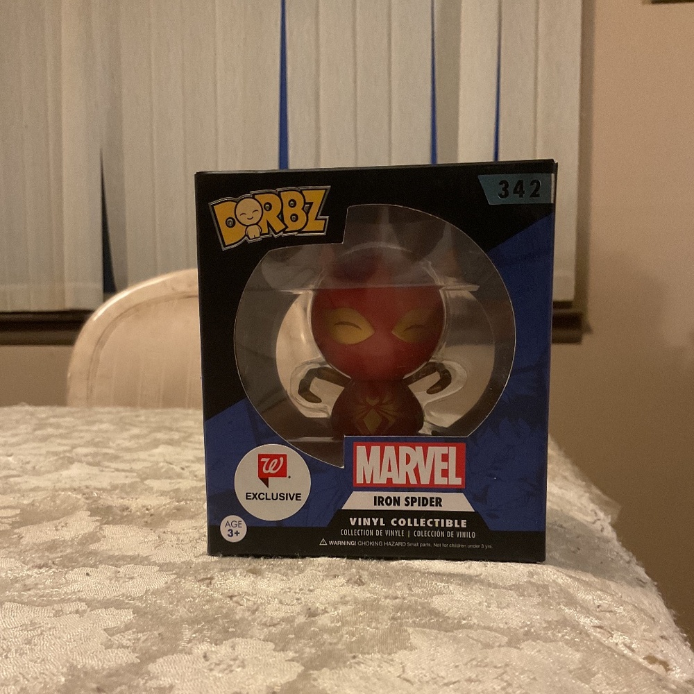 Funko Dorbz  Marvel Iron Spider #342  Vinyl Collectible.